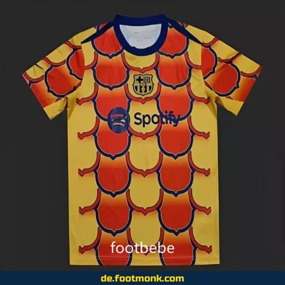 FC Barcelona Trainings-Trikot 2024 Orange – Herren/Damen/Kinder – Günstig online kaufen | Fußballtrikots Shop
