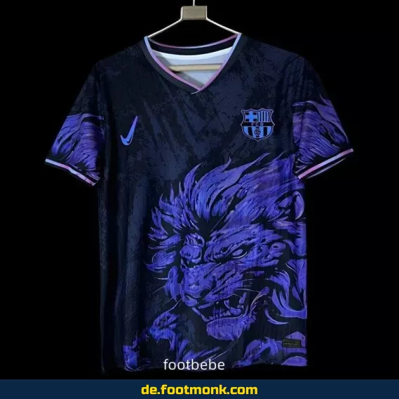 FC Barcelona Trikot 2025/2026 – Katalanischer Löwe – Fußballtrikot Herren/Damen/Kinder – Authentisches Nike/Adidas Vereinstrikot – Personalisierbar mit Nummer & Name