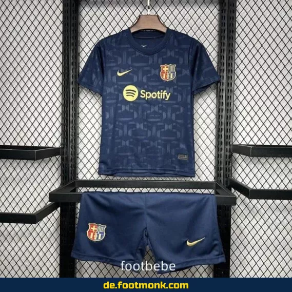FC Barcelona Kinder-Trikot 2024/2025 – 125 Jahre Jubiläumsedition | Günstige Fußballtrikots online kaufen | Authentisches Vereinstrikot für Kinder