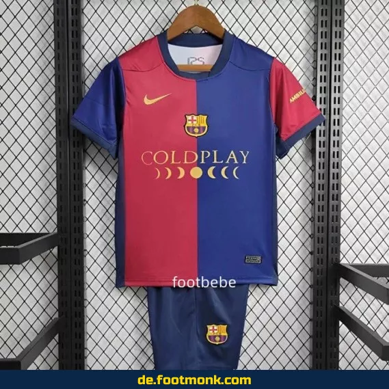 FC Barcelona Heimtrikot Kinder 2024/2025 – Offiziell lizenziert – Günstige Fußballtrikots online kaufen
