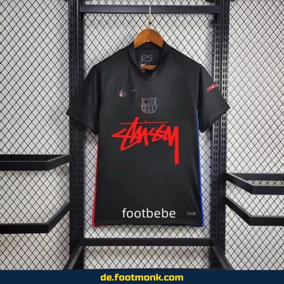 Stussy FC Barcelona Auswärtstrikot 2024/2025 – Fußballtrikot Herren/Damen/Kinder – Authentisches Vereinstrikot – Günstig online kaufen