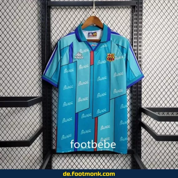 Vintage FC Barcelona Auswärtstrikot 1995-1997 – Retro Fußballtrikot Herren/Damen