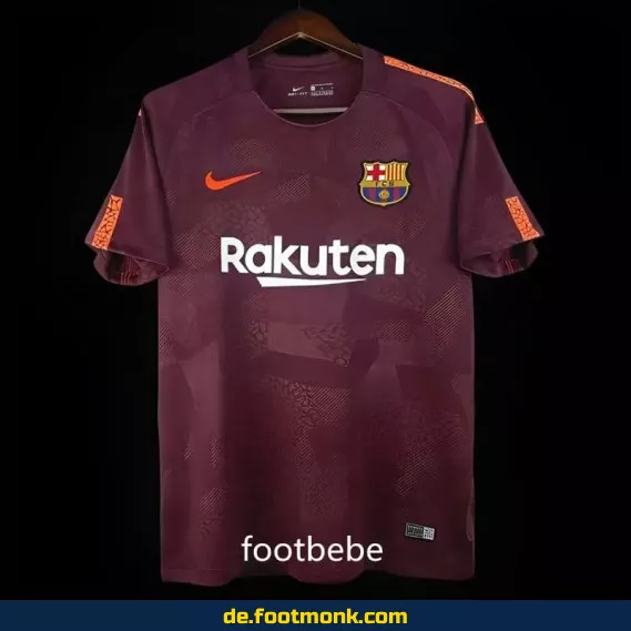 Vintage FC Barcelona Trikot 2017/2018 – Drittes Auswärtstrikot | Retro Fußballtrikot Herren/Damen/Kinder | Günstige Fussballtrikots | Authentisches Vereinstrikot