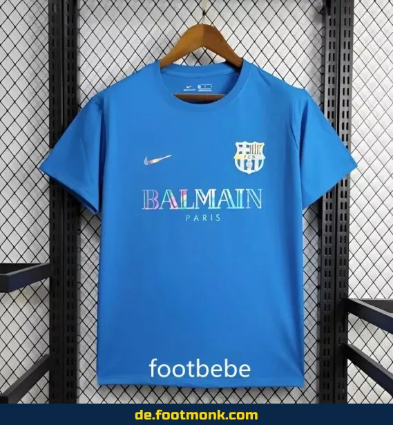 Balmain x FC Barcelona Trikot 2024/2025 – Authentisches Fußballtrikot in Blau | Herren, Damen & Kinder | Günstig online kaufen