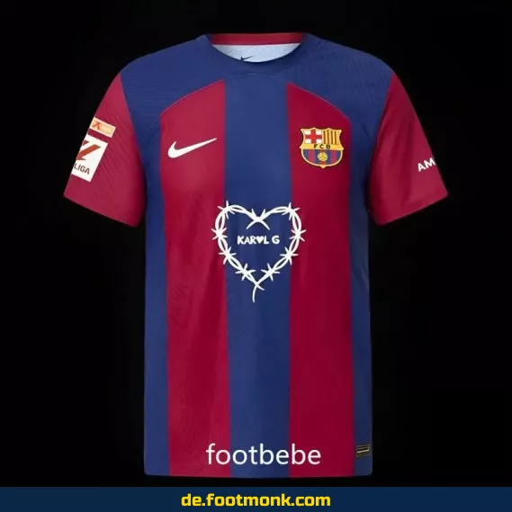 FC Barcelona Heimtrikot 2023/2024 – Offizielles KAROL G Kollaborations-Trikot für Herren, Damen & Kinder | Günstige Fußballtrikots online kaufen | Personalisierbar mit Nummer & Name