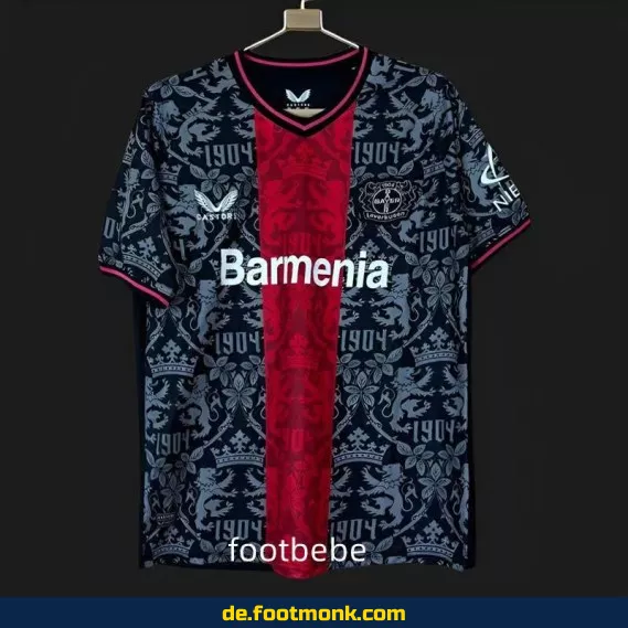 Bayer 04 Leverkusen Trikot 2024/2025 Sonderedition Schwarz – Herren Fußballtrikot – Offiziell lizenziert – Jetzt günstig kaufen