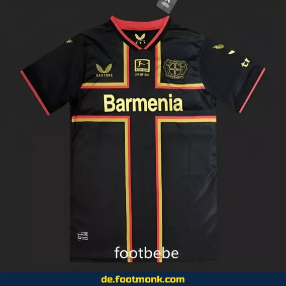 Bayer 04 Leverkusen Trikot 2024 – Special Edition Schwarz | Offizielles Vereinstrikot | Herren, Damen & Kinder | Fußballtrikot Bundesliga | Günstig online kaufen
