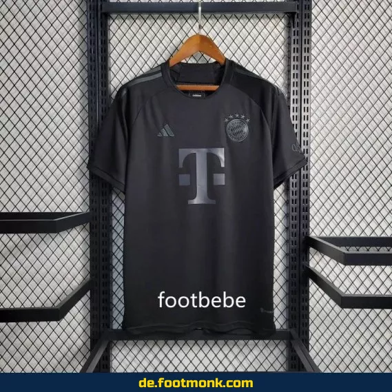 FC Bayern München Trikot 2023/2024 Sonderedition Schwarz – Authentisches Fußballtrikot Herren/Damen/Kinder | Nike/Adidas | Personalisierbar | Bundesliga & WM