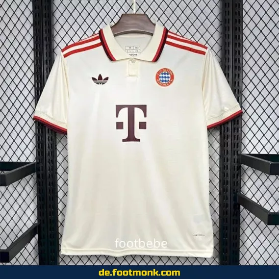 Bayern München Trikot 2024/2025 Drittauswärts weiß – Authentisches Fußballtrikot Herren/Damen/Kinder | Günstig online kaufen | Nike/Adidas | Personalisierbar mit Nummer & Name