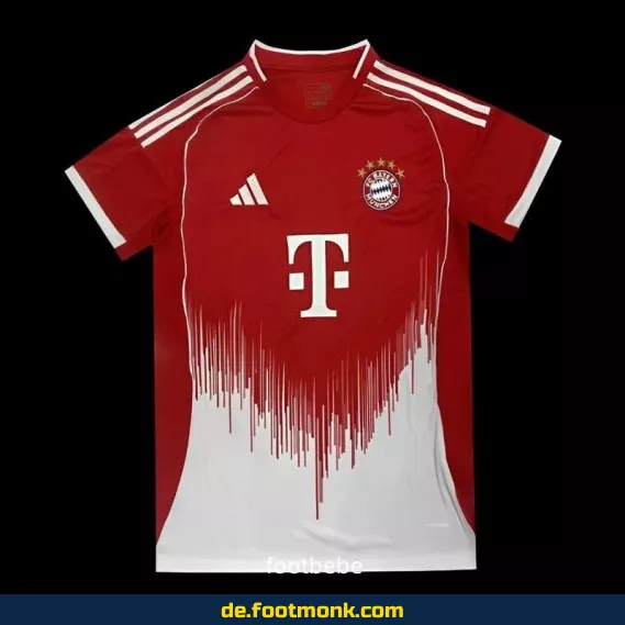 FC Bayern München Heimtrikot 2025/2026 – Authentisches Fußballtrikot für Herren, Damen & Kinder | Personalisierbar mit Nummer & Name | Nike/Adidas | Bundesliga & EM/WM Trikots