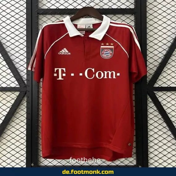 Bayern Munich Vintage Trikot 2005/2006 Heim – Authentisches Retro-Fußballtrikot für Herren, Damen & Kinder | Fussballtrikot günstig online kaufen