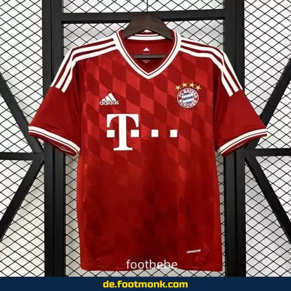 Bayern Munich Vintage Trikot 2013/2014 Heim – Authentisches Retro-Fußballtrikot für Herren, Damen & Kinder | Fussballtrikot günstig kaufen