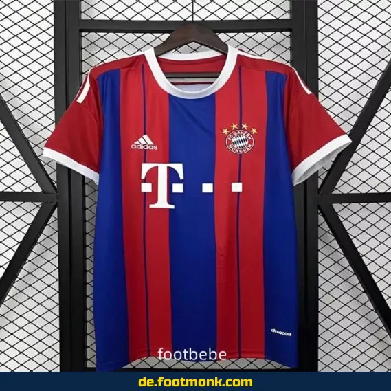 Bayern Munich Vintage Trikot 2014/2015 Heim – Authentisches Retro Fußballtrikot für Herren, Damen & Kinder | Günstig online kaufen