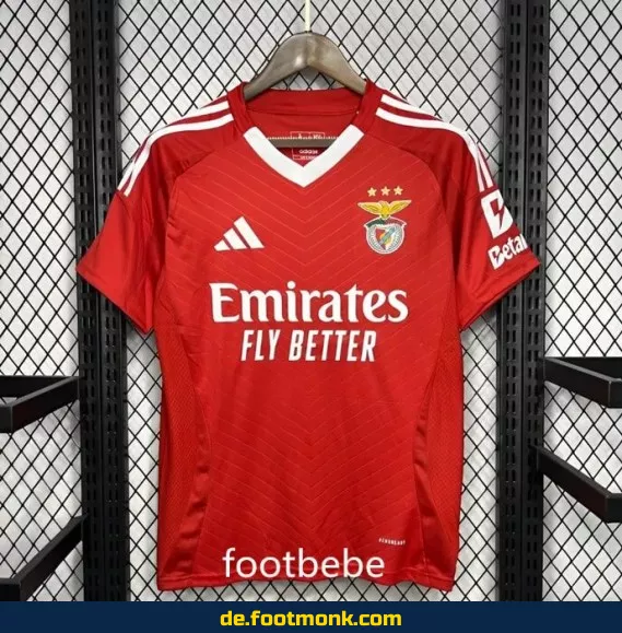 Benfica Heimtrikot 2024/2025 – Rot | Offizielles Fußballtrikot | Herren, Damen & Kinder | Günstig online kaufen | Nike/Adidas | Personalisierbar