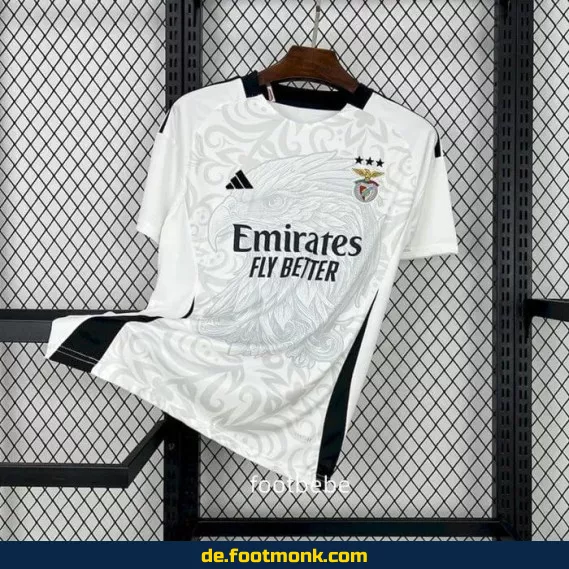 Benfica Heimtrikot 2025 Weiß – Authentisches Fußballtrikot für Herren, Damen & Kinder | Günstig online kaufen