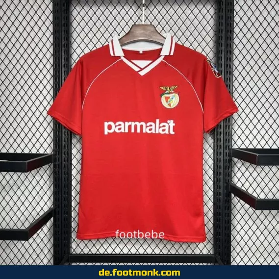 Benfica Vintage Heimtrikot 1994/95 – Retro Fußballtrikot Herren/Damen – Authentisches Vereinstrikot – Limitierte Edition – Fussballtrikots günstig kaufen