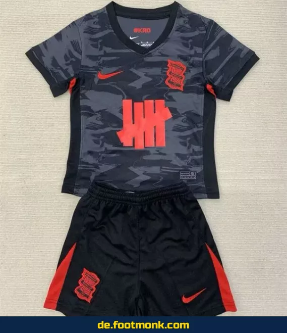 Birmingham City Kinder Fußballtrikot 2024/2025 Third Schwarz – Günstige Fussballtrikots für Kinder online kaufen