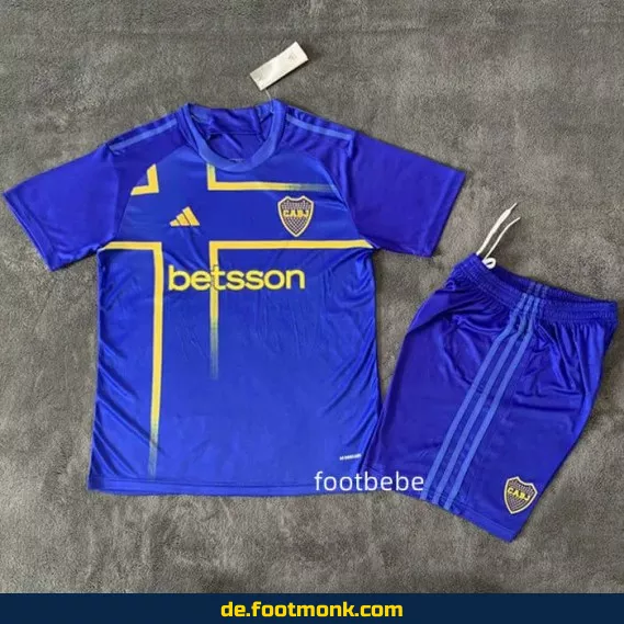 Boca Juniors Kinder Trikot 2024/2025 Auswärts – Günstige Fußballtrikots für Jungen & Mädchen