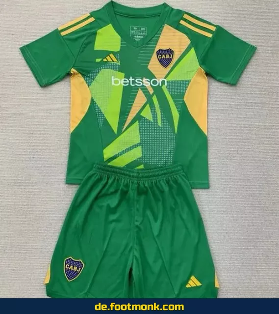 Boca Juniors Kinder Torwarttrikot 2024/2025 – Fußballtrikots für Kinder günstig kaufen