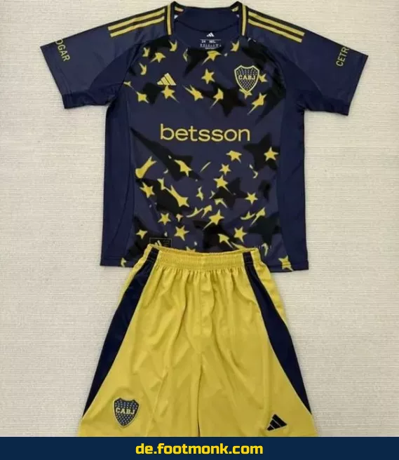 Boca Juniors Kinder Trikot 2025/2026 Auswärts – Günstige Fußballtrikots online kaufen