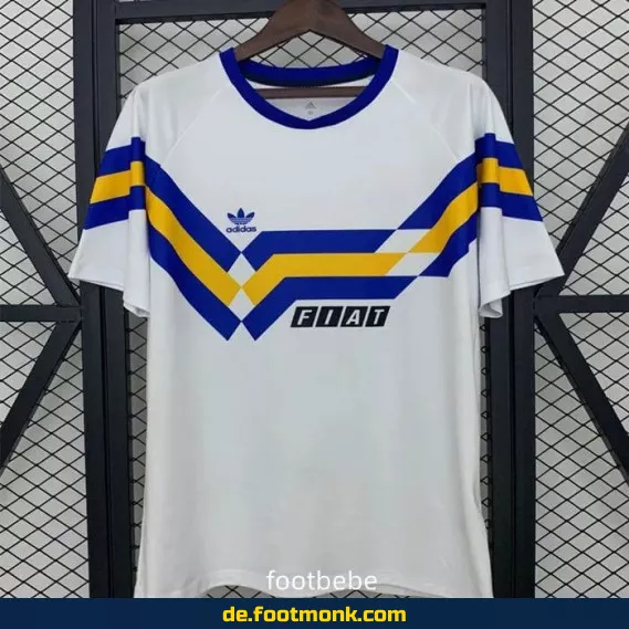 Boca Juniors Vintage Trikot 1990-1991 Auswärts – Retro Fußballtrikot Herren/Damen
