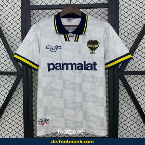 Boca Juniors Vintage Trikot 1995/96 Auswärts – Retro Fußballtrikot Herren/Damen