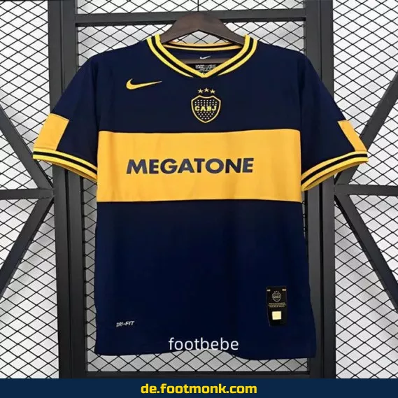 Boca Juniors Vintage Trikot 2006/2007 Heim – Retro Fußballtrikot Herren/Damen – Authentisches Vereinstrikot – Günstige Fussballtrikots