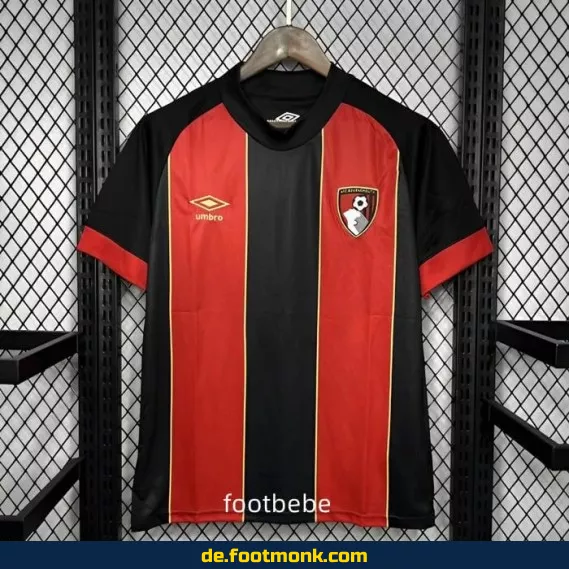 Bournemouth Heimtrikot 2024/2025 – Fußballtrikot Herren/Damen/Kinder | Günstige Vereinstrikots | Nike/Adidas | Personalisierbar