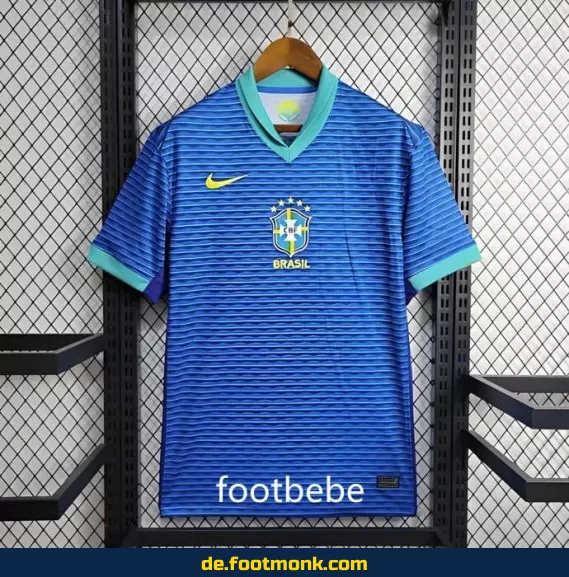 Brasilien Trikot 2024/2025 – Blaue Sonderedition | Fußballtrikot Herren/Damen/Kinder | Authentisches Nike/Adidas Trikot | Limitierte Kollektion
