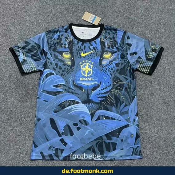 Brasilien Leopard Trikot 2024/2025 – Exklusive Sonderedition | Fußballtrikot Herren/Damen/Kinder | Günstige Fussballtrikots | Nike/Adidas | Personalisierbar