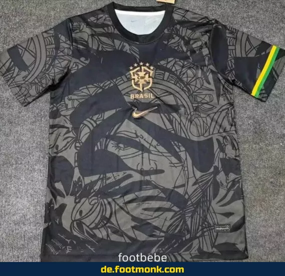 Brasilien Trikot 2025/2026 – Exklusive schwarze Edition | Fußballtrikot Herren/Damen/Kinder | Authentisch & limitiert