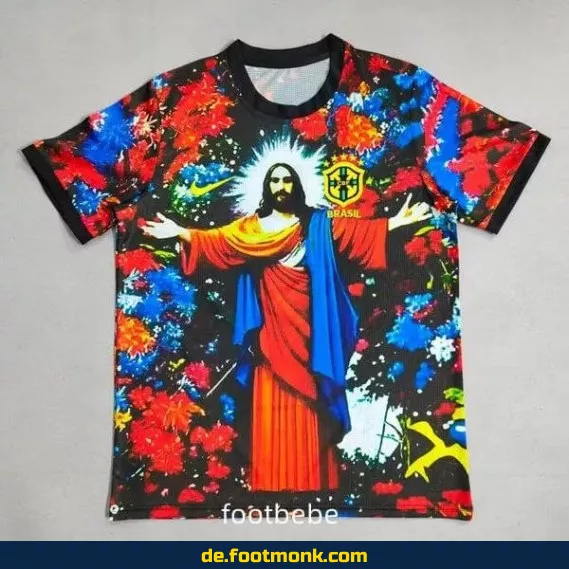 Brasilien Trikot 2025/2026 Jesus Farbe B – Authentisches Fußballtrikot Herren/Damen/Kinder | Nike/Adidas | Personalisierbar