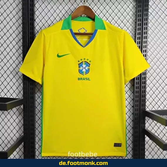 Brasilien Heimtrikot 2025 Gelb – Fußballtrikot Herren/Damen/Kinder | Günstig & Authentisch | Nike/Adidas | Personalisierbar