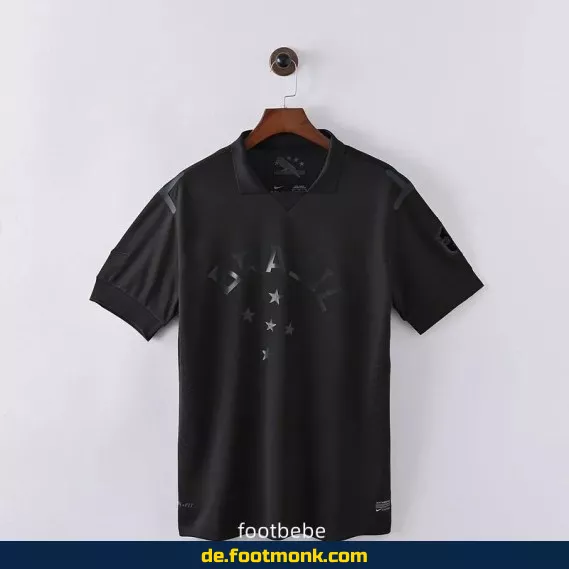 Brasilien Vintage Trikot 2013 - Drittes Trikot Schwarz | Retro Fußballtrikot | Herren & Damen | Authentisches WM-Trikot
