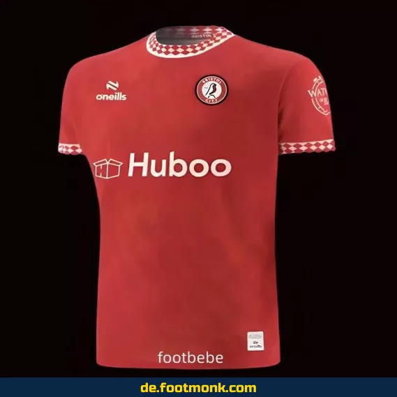 Bristol City Heimtrikot 2024/2025 – Rot | Offizielles Fußballtrikot | Herren, Damen & Kinder | Günstig online kaufen | Personalisierbar