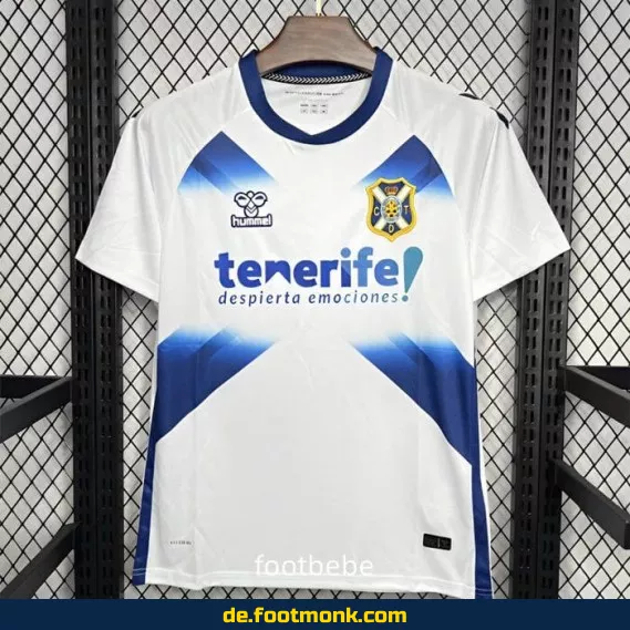 CD Tenerife Heimtrikot 2024/2025 – Weißes Fußballtrikot für Herren, Damen & Kinder | Authentisches Vereinstrikot | Günstig online kaufen