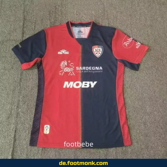 Cagliari Calcio Heimtrikot 2024/2025 – Authentisches Fußballtrikot für Herren, Damen & Kinder | Günstig online kaufen