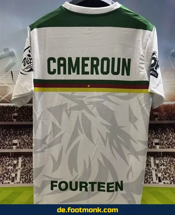 Fußball Trainings-Trikot Kamerun 2025/2026 Weiß – Herren, Damen & Kinder – Günstig online kaufen
