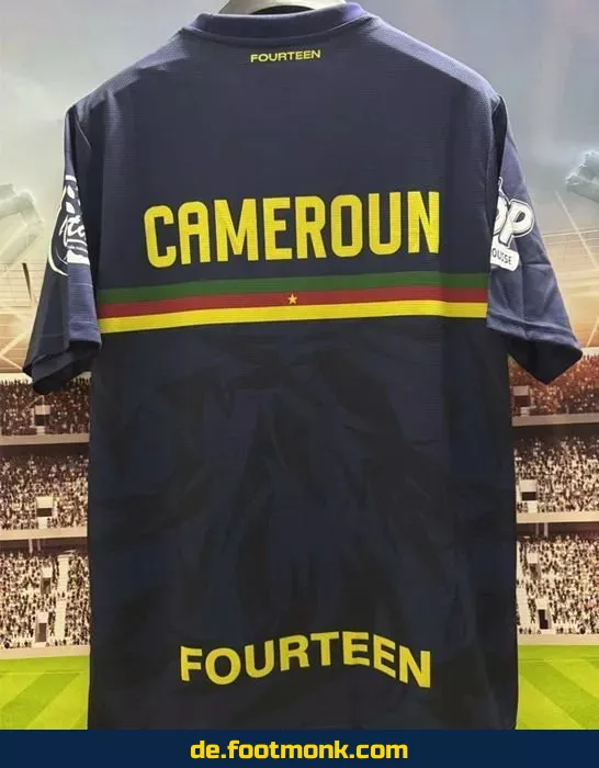 Fußballtrikot Kamerun 2025/2026 Trainingsshirt blau – Günstig online kaufen | Authentisches Fussballtrikot für Herren, Damen & Kinder