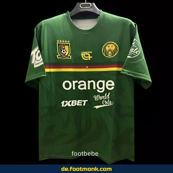 Fußball Trainings-Trikot Kamerun 2025/2026 – Grünes Herren/Damen/Kinder Trikot – Günstig Online Kaufen