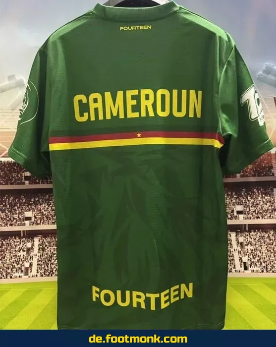 Fußball Trainings-Trikot Kamerun 2025/2026 – Grünes Herren/Damen/Kinder Trikot – Günstig Online Kaufen
