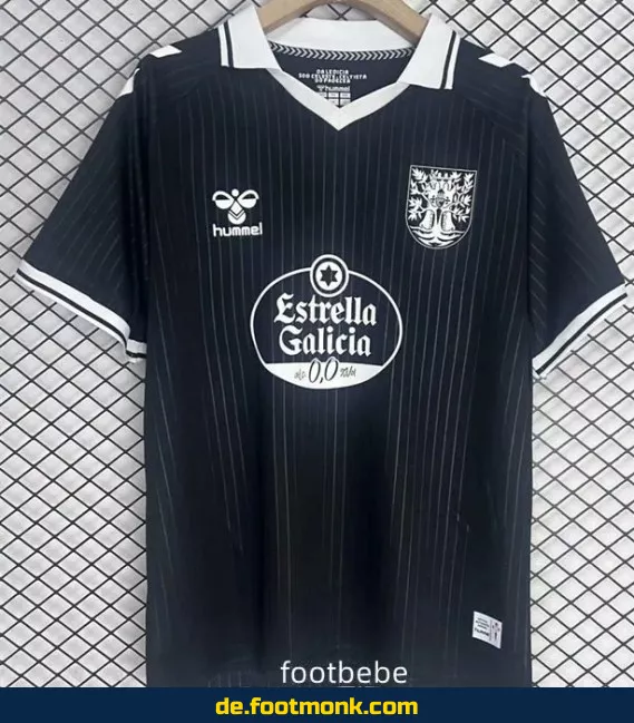 Celta de Vigo 2025 100-Jahre-Jubiläumstrikot – Authentisches Herren-Fußballtrikot in Schwarz – Günstige Vereinstrikots online kaufen