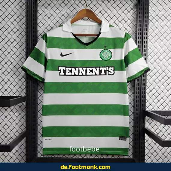 Celtic Vintage Heimtrikot 2010-2012 – Authentisches Retro-Fußballtrikot für Herren