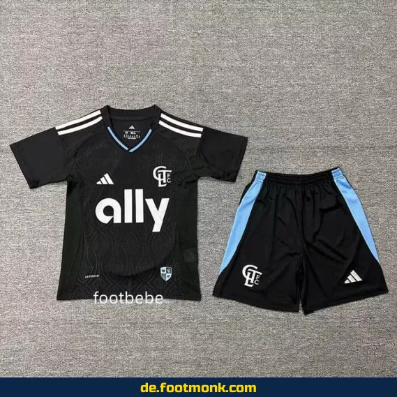Charlotte Kinder Fußballtrikot 2025/2026 – Exterieur – Günstige Fussballtrikots für Kinder