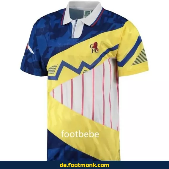 Retro Chelsea Trikot – 90er Jahre Design – Fußballtrikot Herren/Damen/Kinder – Authentisches Vereinstrikot – Vintage Fussballtrikots günstig online kaufen