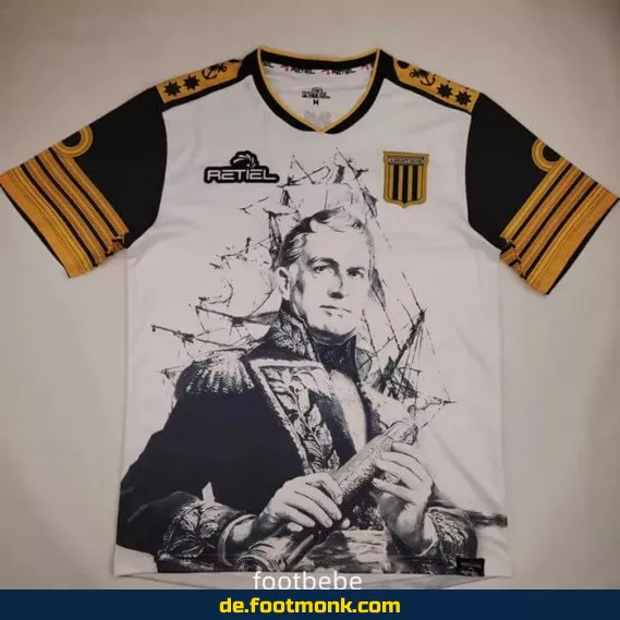 Club Almirante Brown 2021 Torwart-Trikot Anniversary Weiß – Authentisches Fußballtrikot – GK Edition – Limitierte Auflage
