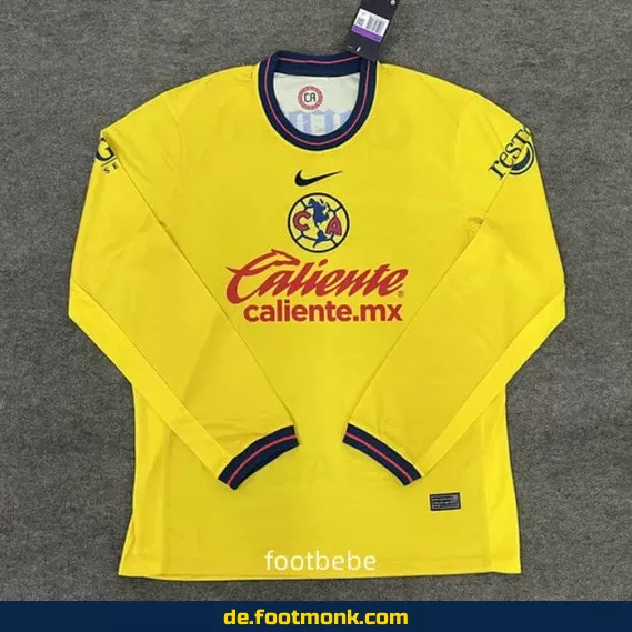 Club América Heimtrikot 2024/2025 Langarm – Authentisches Fußballtrikot Herren