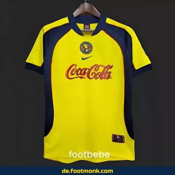 Club América Vintage Trikot 2001/2002 Heim – Authentisches Retro-Fußballtrikot für Herren