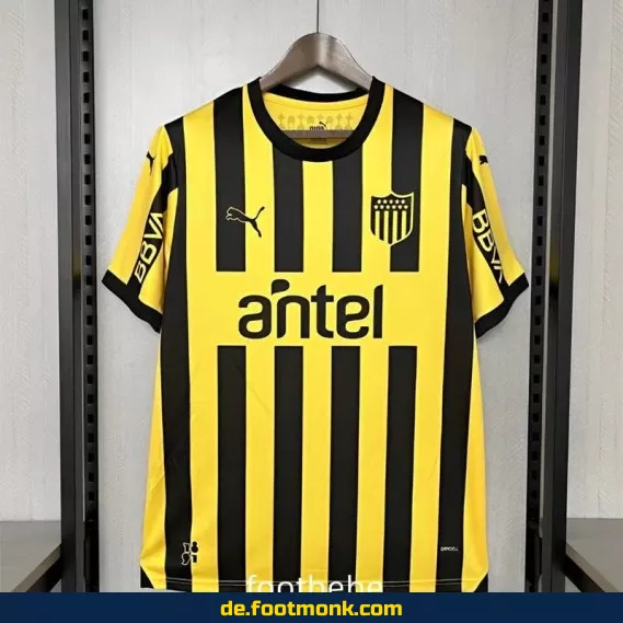Authentisches Club Atlético Peñarol Heimtrikot 2024/2025 – Fußballtrikot Herren/Damen/Kinder | Günstige Vereinstrikots online kaufen | Nike/Adidas | Personalisierbar mit Nummer & Name