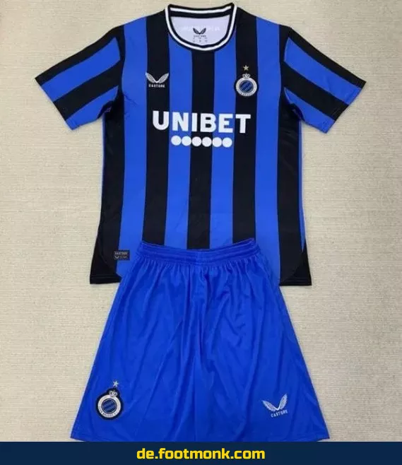 Club Brügge Heimtrikot Kinder 2024/2025 – Fußballtrikots günstig online kaufen | Authentisches Vereinstrikot für Kinder | Nike/Adidas
